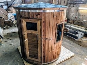 Sauna Extérieur Pour Un Espace De Jardin Limité (2)