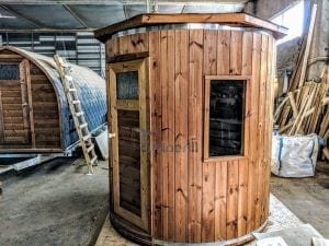 Sauna Extérieur Pour Un Espace De Jardin Limité (3)