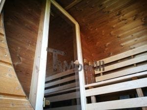 Sauna Extérieur Avec Remorque, Vestiaire Et Poêle à Bois Harvia (16)
