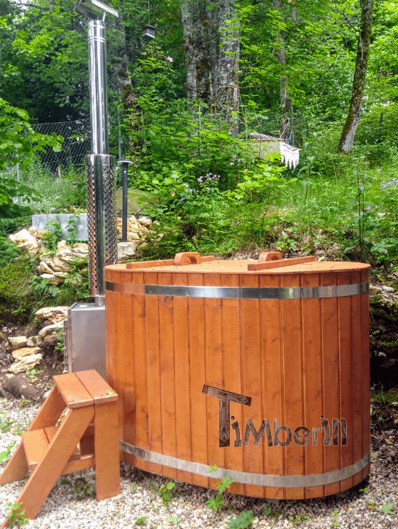 Sauna Extérieur Pour Un Espace De Jardin Limité, Bain Nordique En Bois Pour 2 Personnes, Hansjoerg, Saint Cergue VD, Suisse (1)