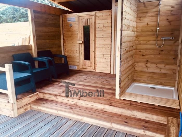 Bain suédois en fibre de verre Modèle Terrasse, Marc, SAINT CHAMARAND, France 4 Bain Suédois En Fibre De Verre Modèle Terrasse, Marc, SAINT CHAMARAND, France (4)