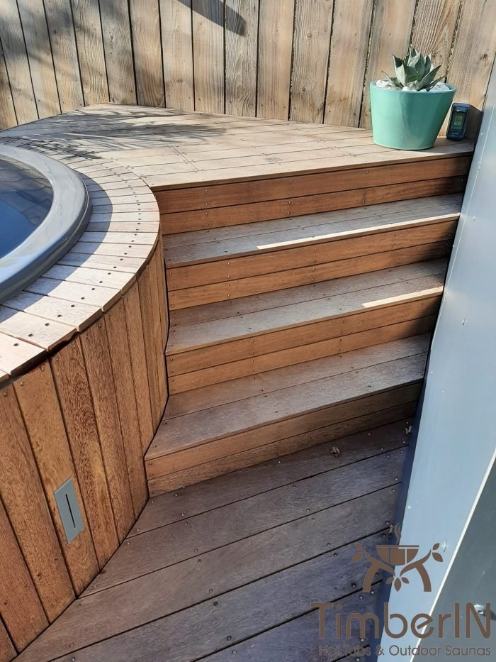 Bain nordique jacuzzi intégré encastré enterré, Sylvain, ÉVRECY, France 4 Bain Nordique Jacuzzi Intégré Encastré Enterré, Sylvain, ÉVRECY, France (3)