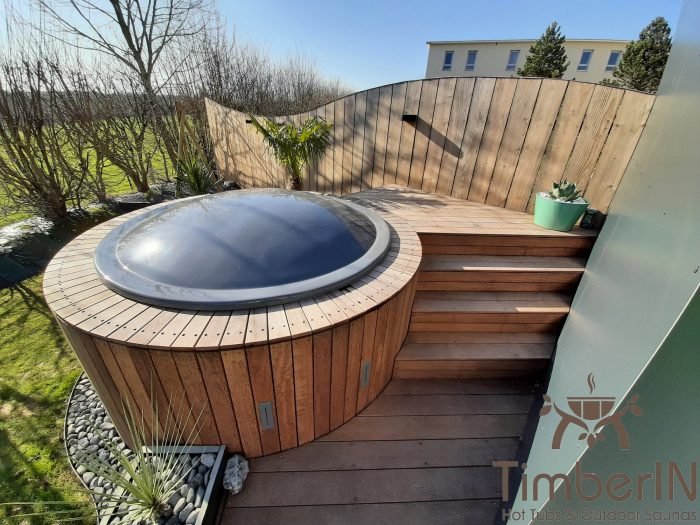 Bain nordique jacuzzi intégré encastré enterré, Sylvain, ÉVRECY, France 5 Bain Nordique Jacuzzi Intégré Encastré Enterré, Sylvain, ÉVRECY, France (5)