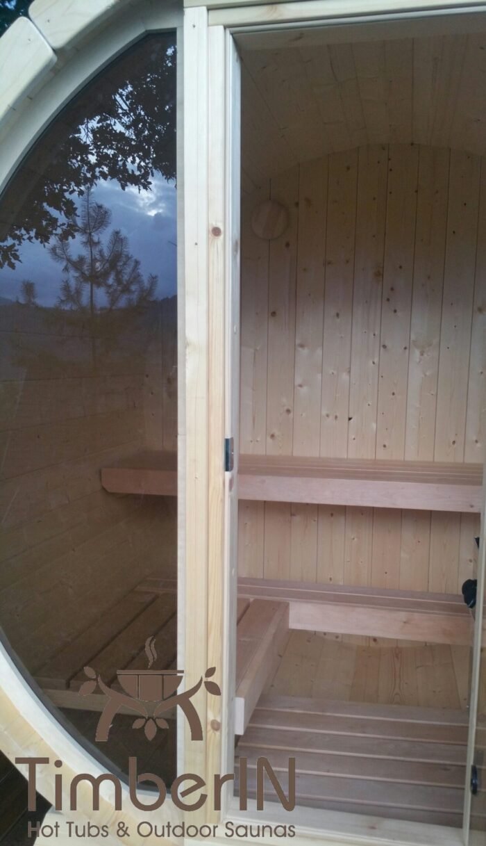 Sauna Extérieur Tonneau Mini Pour 2 4 Personnes (1)