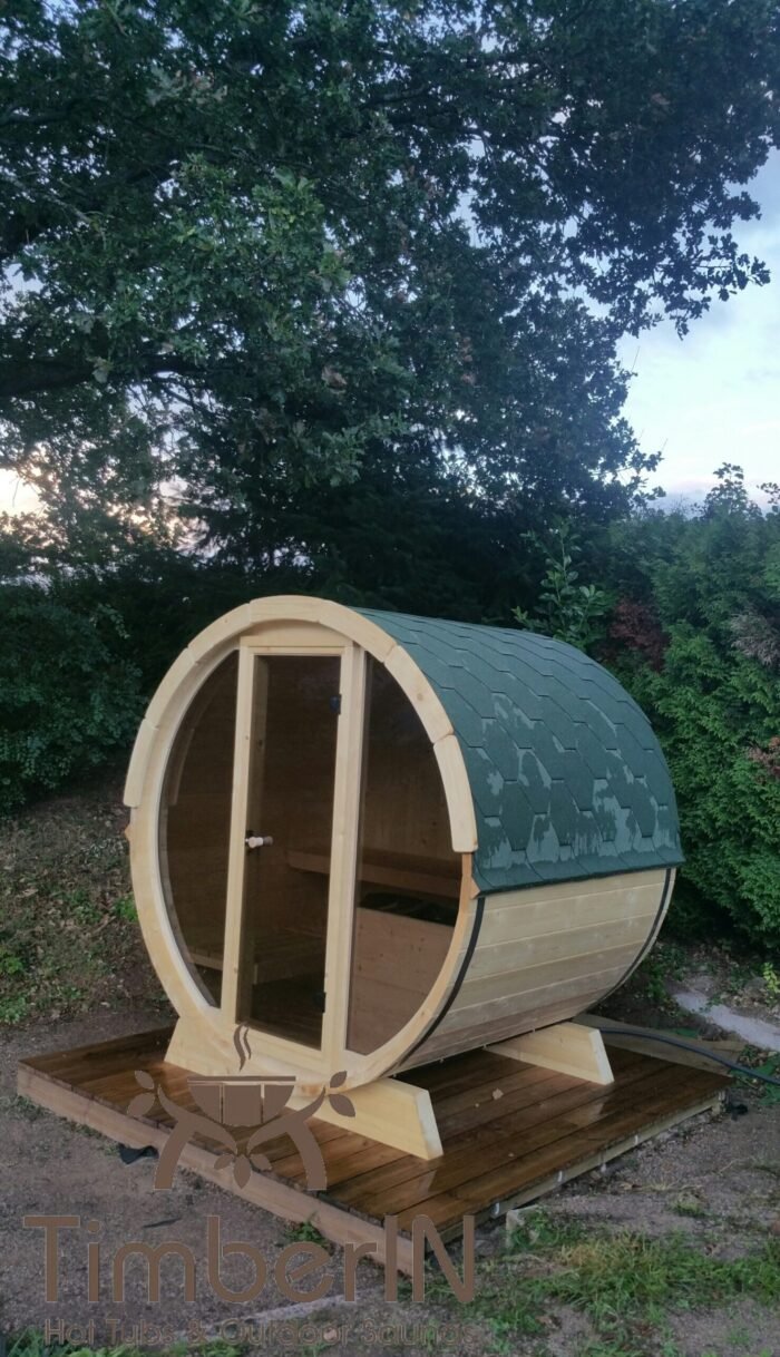 Sauna Extérieur Tonneau Mini Pour 2 4 Personnes (3)