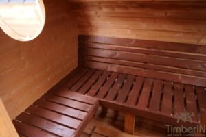 Sauna Ovale Extérieur Avec Bain Nordique Intégré (45)